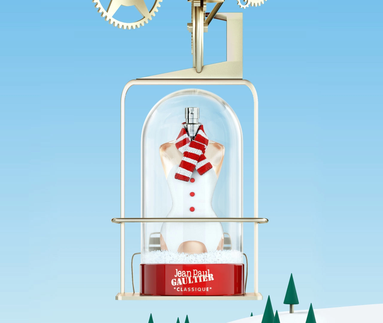 Jean Paul Gaultier Classique Collector's Snow Globe Jean Paul Gaultier Classique Collector's Snow Globe