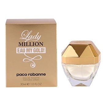 Paco Rabanne Lady Million Eau My Gold! туалетная вода, 30 мл