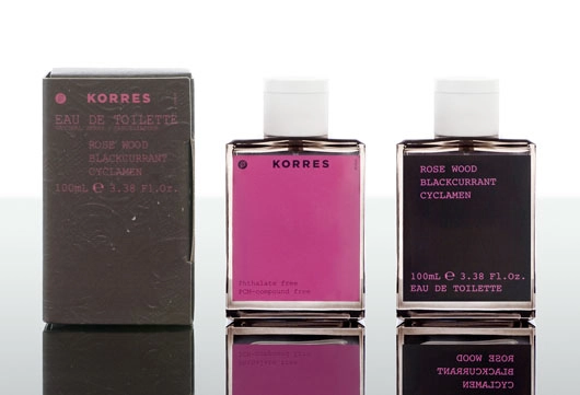 Korres Rose Wood Blackcurrant Cyclamen Korres Rose Wood Blackcurrant Cyclamen