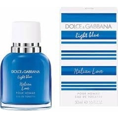 Dolce & Gabbana Light Blue pour Homme Italian Love туалетная вода, 50 мл
