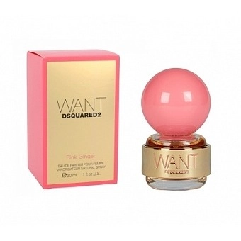 DSQUARED2 Want Pink Ginger парфюмерная вода, 30 мл