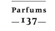 PARFUMS 137
