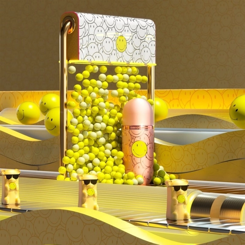 Фото CAROLINA HERRERA 212 VIP Rose Smiley