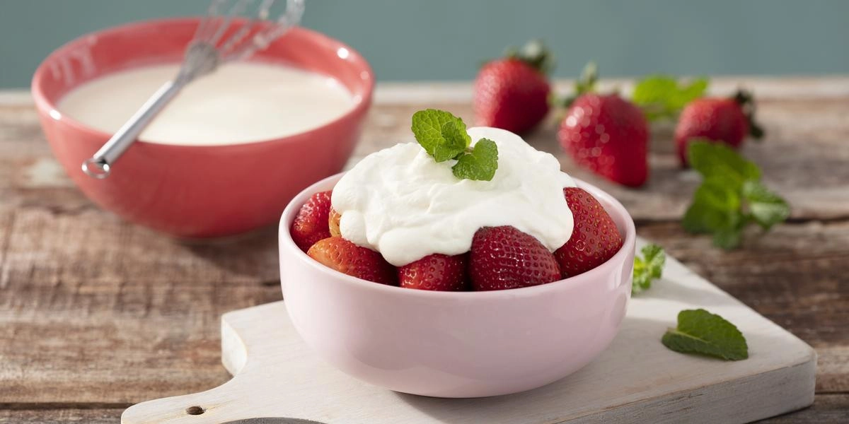 Фото Молочные сливки