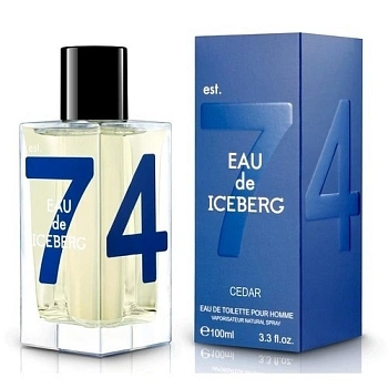 Eau de Iceberg 74 Cedar туалетная вода, 100 мл