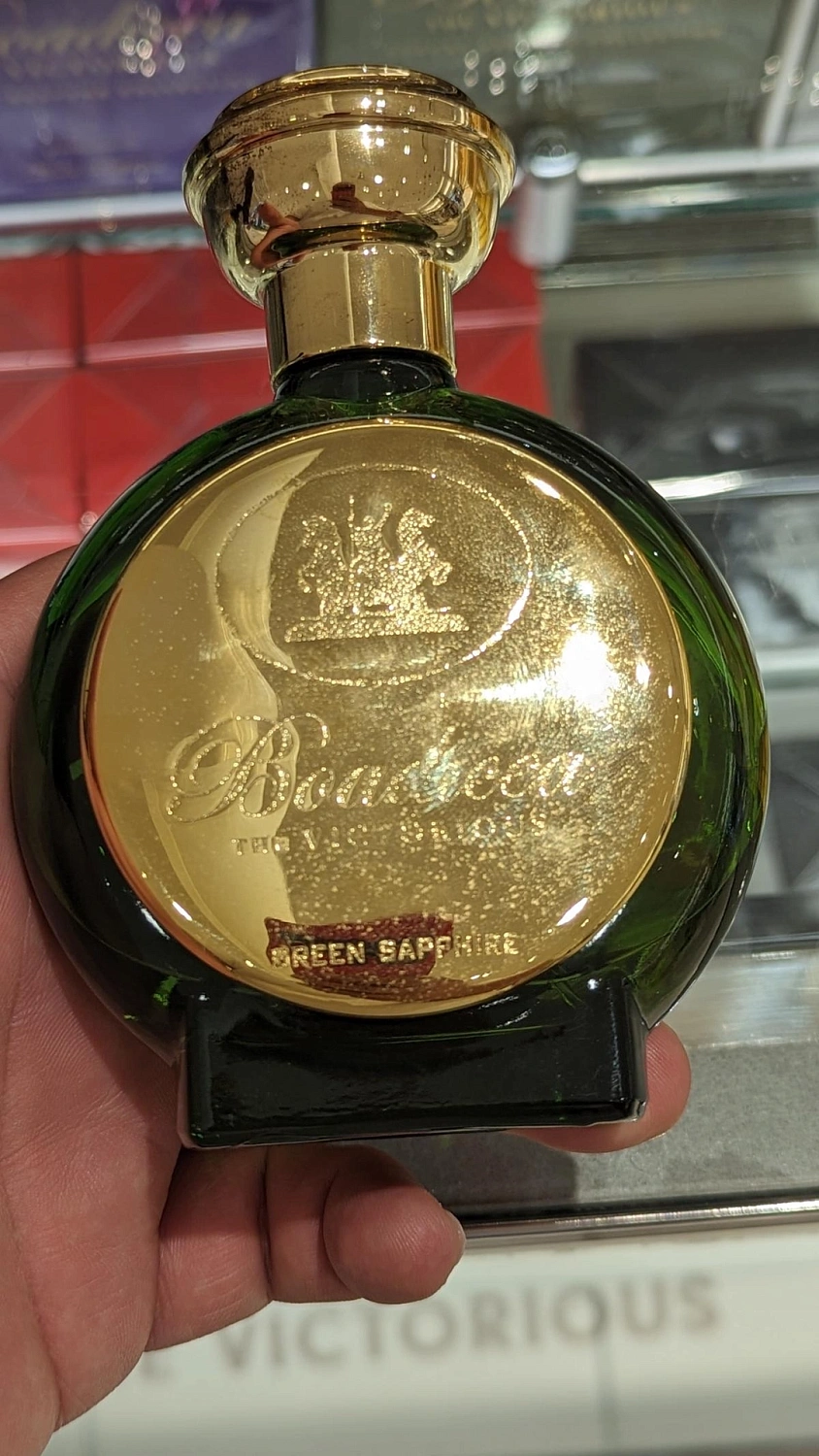 Boadicea the Victorious Green Sapphire