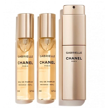 Chanel Gabrielle набор: парф. вода, 20 мл x 3 (сменный объем) Chanel Gabrielle набор: парф. вода, 20 мл x 3 (сменный объем)