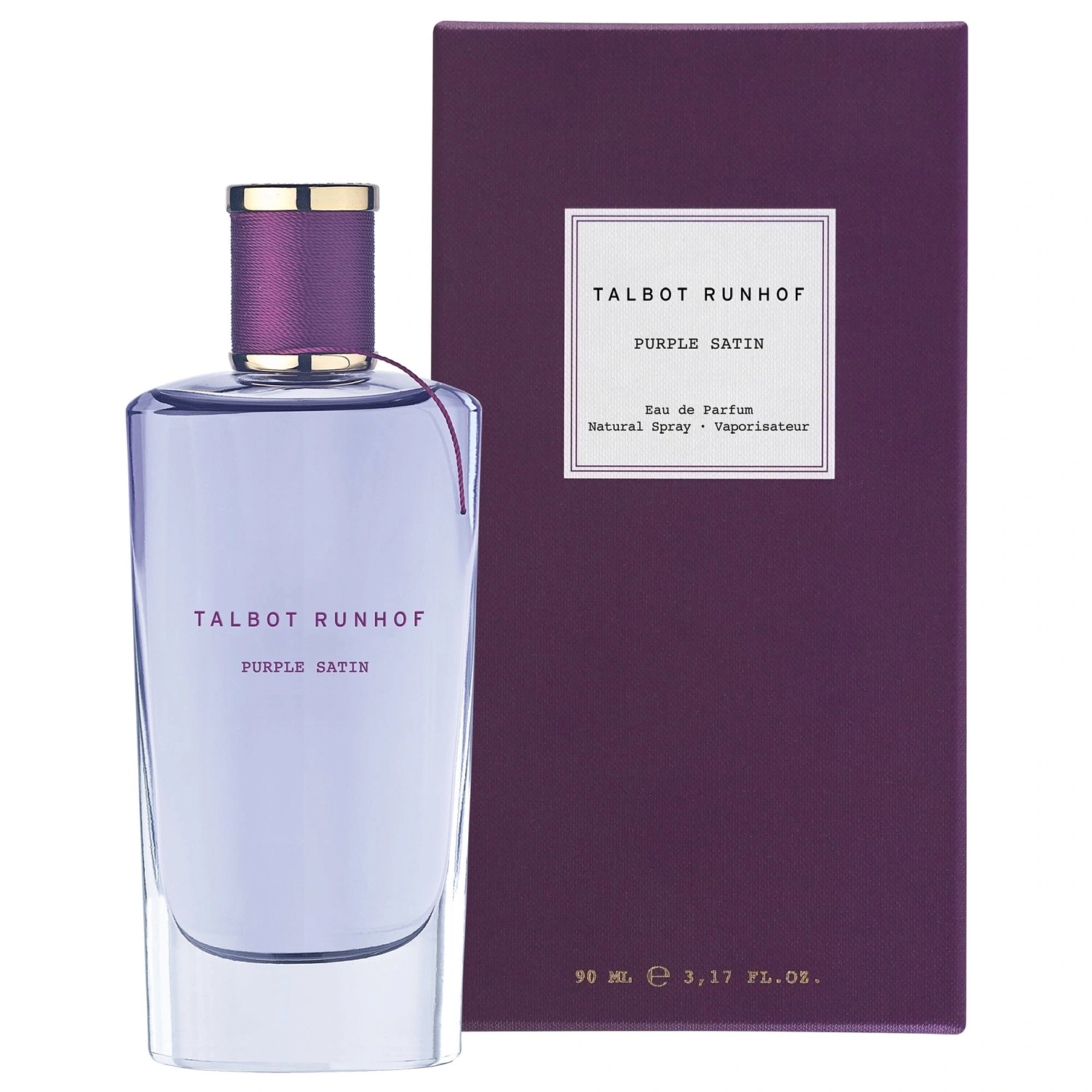 Talbot Runhof Purple Satin Talbot Runhof Purple Satin