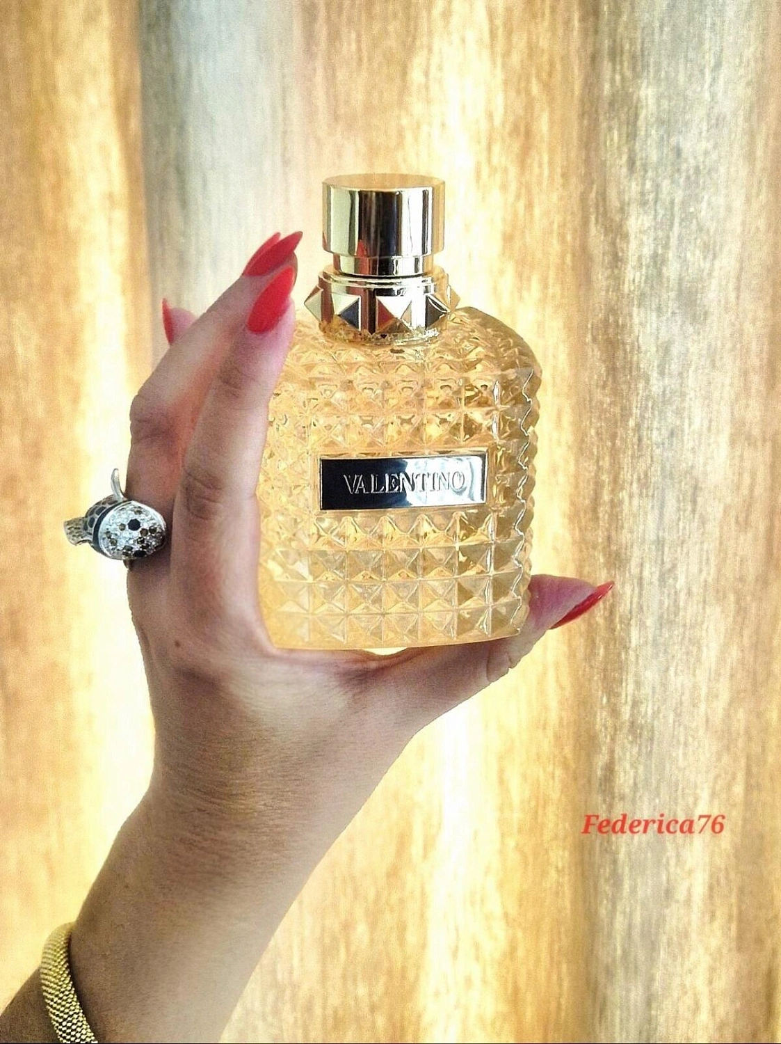 Valentino Born in Roma the Gold Donna