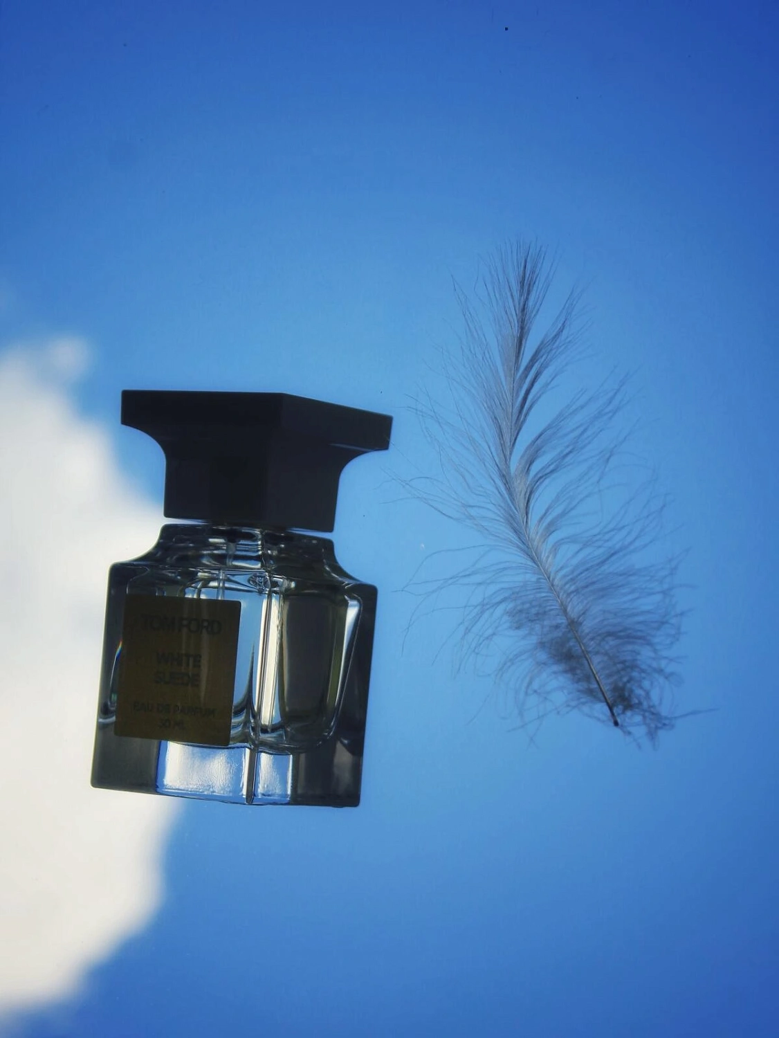 Tom Ford White Suede