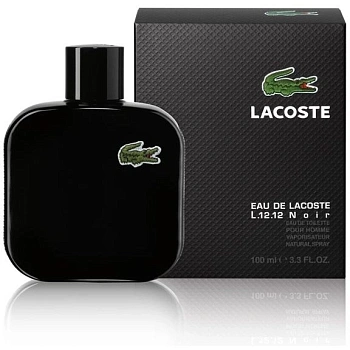 Eau de Lacoste L.12.12. Noir туалетная вода, 100 мл Eau de Lacoste L.12.12. Noir туалетная вода, 100 мл