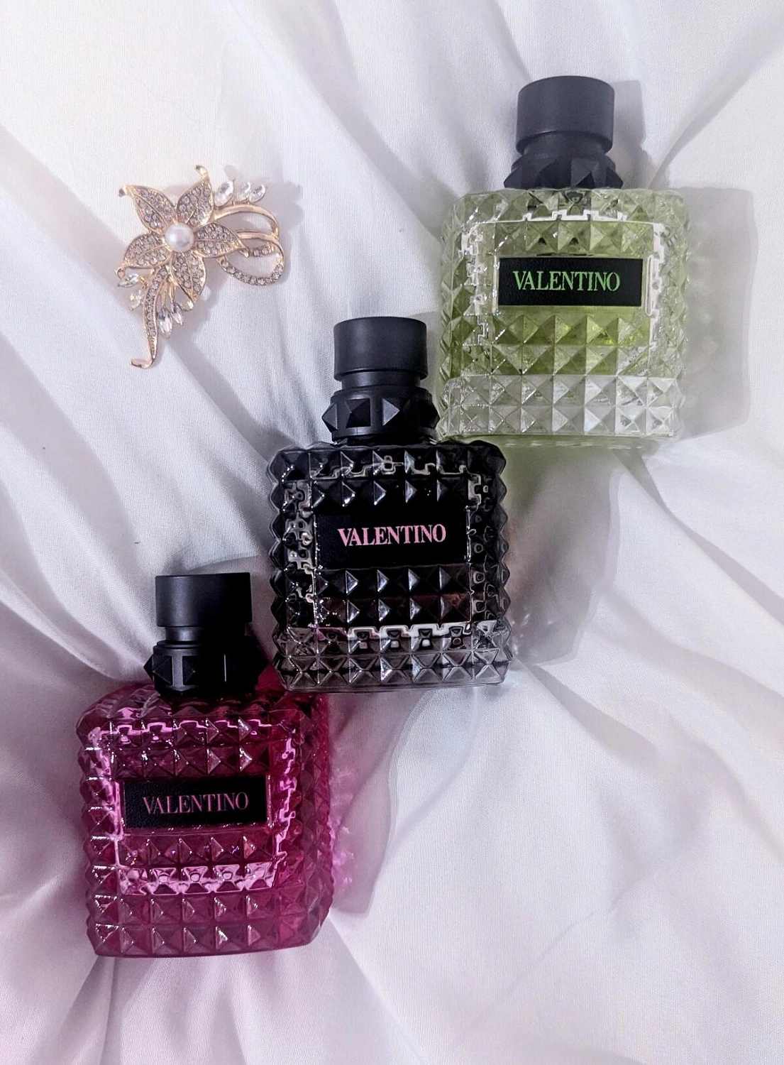 Valentino Donna Born in Roma Green Stravaganza