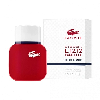 Eau de Lacoste L.12.12 pour Elle French Panache туалетная вода, 30 мл