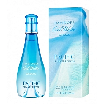 Davidoff Cool Water Pacific Summer Edition for Women туалетная вода, 100 мл Davidoff Cool Water Pacific Summer Edition for Women туалетная вода, 100 мл