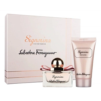 Salvatore Ferragamo Signorina набор: парф. вода, 30 мл +лосьон д/тела, 50 мл Salvatore Ferragamo Signorina набор: парф. вода, 30 мл +лосьон д/тела, 50 мл