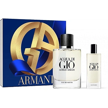 ARMANI Acqua di Gio Eau de Parfum набор: парф. вода, 75 мл + парф. вода, 15 мл