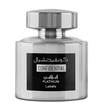 Lattafa Confidential Private Platinum парфюмерная вода, 100 мл тестер Lattafa Confidential Private Platinum парфюмерная вода, 100 мл тестер