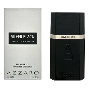 Azzaro Silver Black туалетная вода, 50 мл Azzaro Silver Black туалетная вода, 50 мл