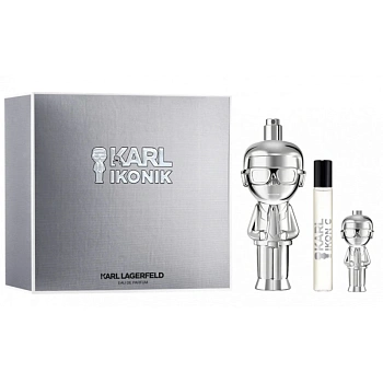 Karl Lagerfeld Ikonik Pour Homme набор: парф.вода, 100 мл + парф.вода, 7,5 мл + парф.вода, 4,5 мл Karl Lagerfeld Ikonik Pour Homme набор: парф.вода, 100 мл + парф.вода, 7,5 мл + парф.вода, 4,5 мл