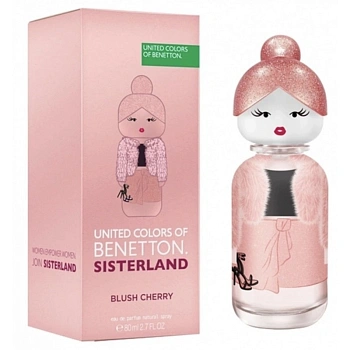 UNITED COLORS OF BENETTON Sisterland Blush Cherry парфюмерная вода, 80 мл UNITED COLORS OF BENETTON Sisterland Blush Cherry парфюмерная вода, 80 мл