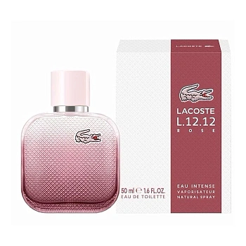 LACOSTE L.12.12. Rose Eau Intense туалетная вода, 50 мл LACOSTE L.12.12. Rose Eau Intense туалетная вода, 50 мл