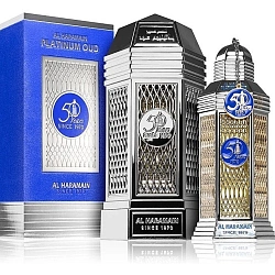 Al Haramain 50 Years Platinum Oud