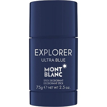 Montblanc Explorer Ultra Blue дезодорант-стик, 75 мл Montblanc Explorer Ultra Blue дезодорант-стик, 75 мл