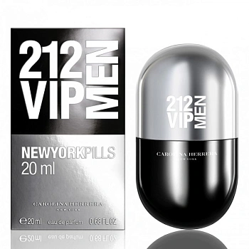 Фото CAROLINA HERRERA 212 VIP Men Pills