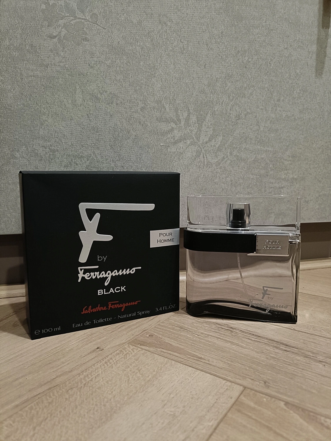Salvatore Ferragamo F by Ferragamo Black pour homme