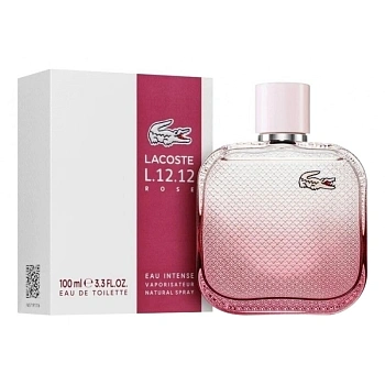 LACOSTE L.12.12. Rose Eau Intense туалетная вода, 100 мл LACOSTE L.12.12. Rose Eau Intense туалетная вода, 100 мл