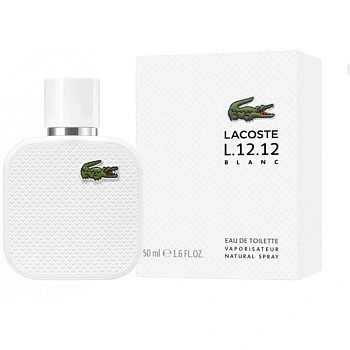 Eau de Lacoste L.12.12 Blanc туалетная вода, 50 мл Eau de Lacoste L.12.12 Blanc туалетная вода, 50 мл