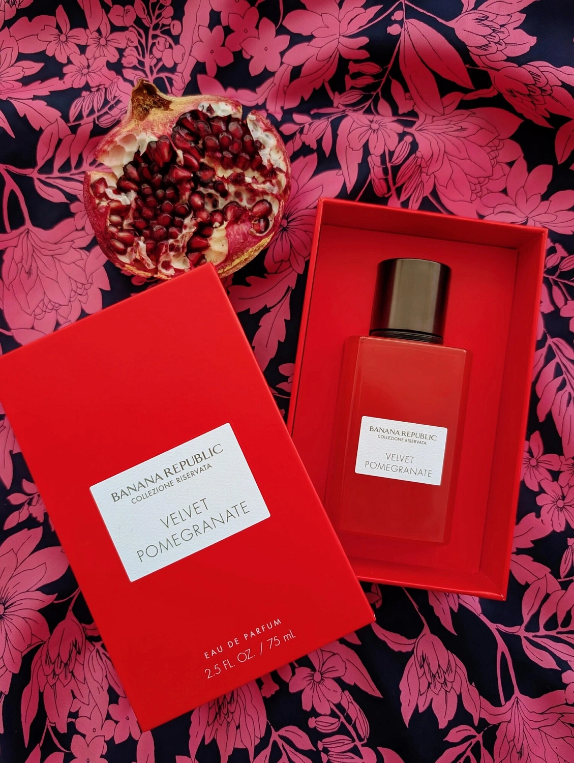 Banana Republic Velvet Pomegranate