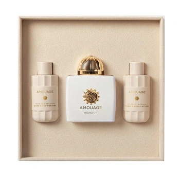 Amouage Honour Woman набор: парф. вода 100, мл + лосьон д/тела, 60 мл + гель д/душа, 60 мл Amouage Honour Woman набор: парф. вода 100, мл + лосьон д/тела, 60 мл + гель д/душа, 60 мл