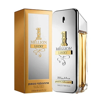 Paco Rabanne 1 Million Lucky туалетная вода, 200 мл