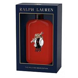 Ralph Lauren Holiday Bear Edition Polo Red
