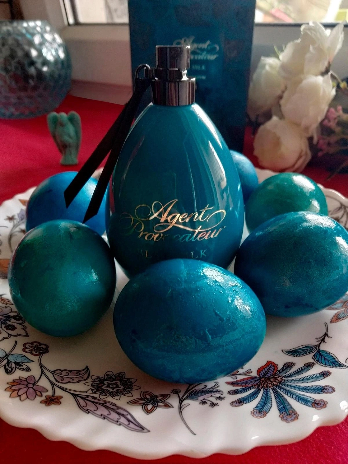 Agent Provocateur Blue Silk