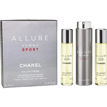 Chanel Allure Homme Sport Eau Extreme набор: т.вода 20 мл х 3