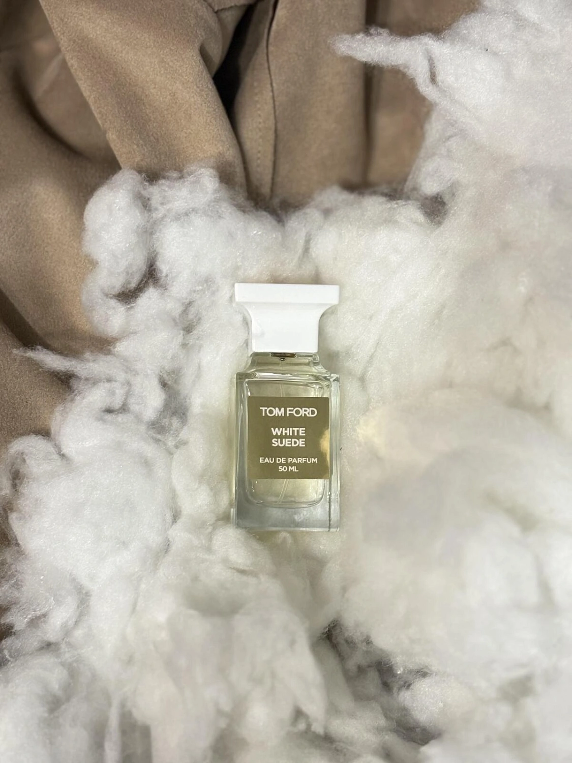 Tom Ford White Suede