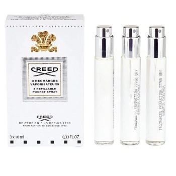 Creed Love in White дорожный набор: парф. вода, 10 мл x 3