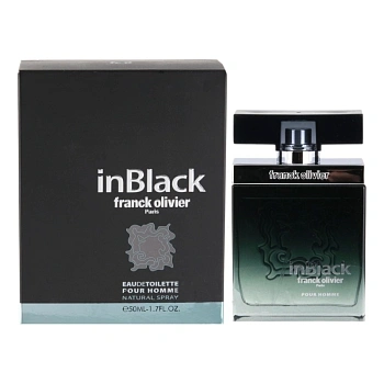 Franck Olivier In Black for Men туалетная вода, 50 мл Franck Olivier In Black for Men туалетная вода, 50 мл