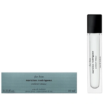 Narciso Rodriguez For Him Vetiver Musc туалетная вода, 10 мл (миниатюра) Narciso Rodriguez For Him Vetiver Musc туалетная вода, 10 мл (миниатюра)