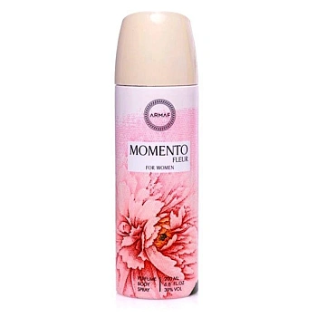 Armaf Momento Fleur дезодорант-спрей, 200 мл Armaf Momento Fleur дезодорант-спрей, 200 мл