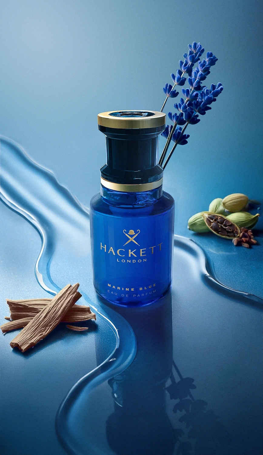 Hackett London Marine Blue