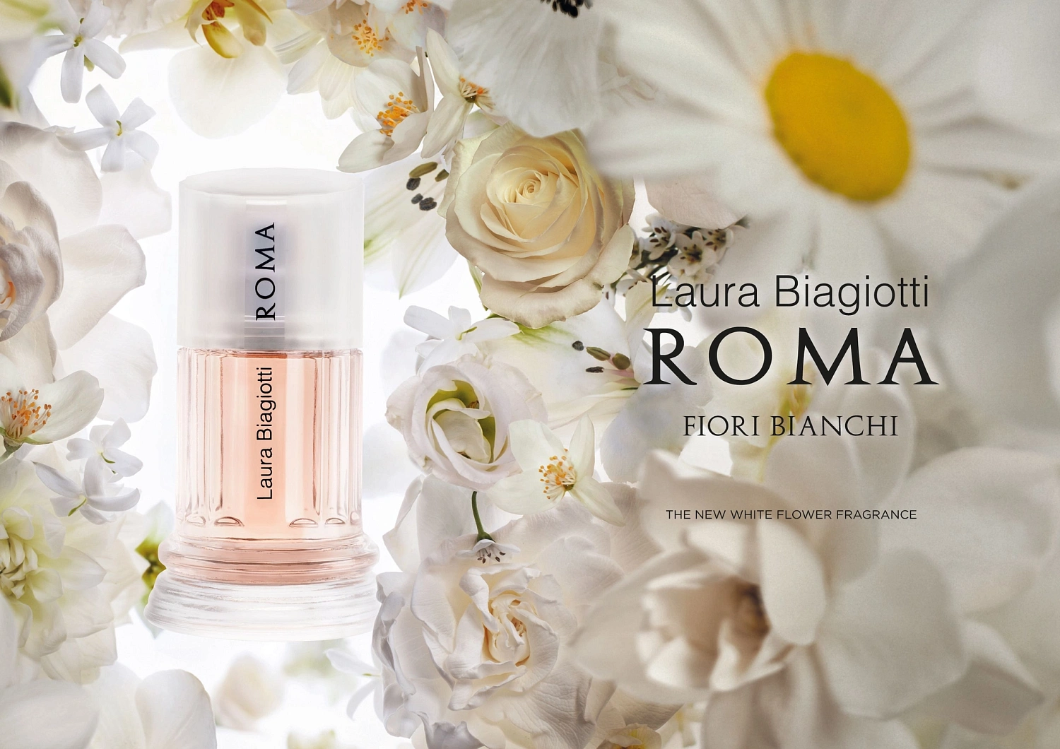 Laura Biagiotti Roma Fiori Bianchi Laura Biagiotti Roma Fiori Bianchi