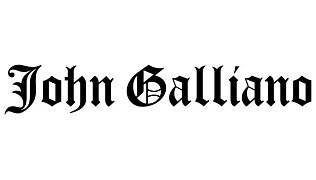 JOHN GALLIANO JOHN GALLIANO