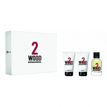 DSQUARED2 2 Wood набор: туал. вода, 50 мл + гель д/душа, 50 мл + гель д/тела, 50 мл DSQUARED2 2 Wood набор: туал. вода, 50 мл + гель д/душа, 50 мл + гель д/тела, 50 мл