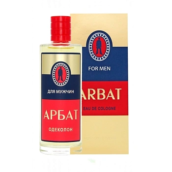 Novaya Zarya (Новая Заря) Арбат (Arbat) одеколон, 100 мл (в футляре)