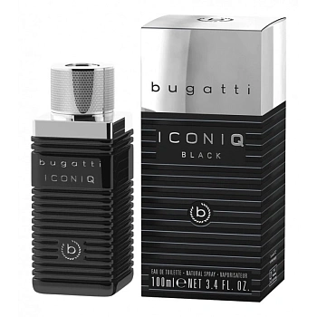 Bugatti IconiQ Black туалетная вода, 100 мл