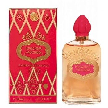 Novaya Zarya (Новая Заря) Красная Москва парфюмерная вода, 50 мл