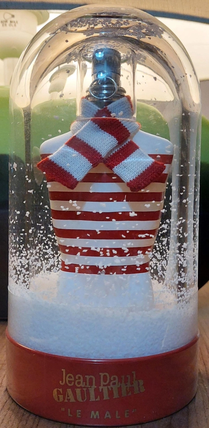 Jean Paul Gaultier Le Male Collector's Snow Globe Jean Paul Gaultier Le Male Collector's Snow Globe